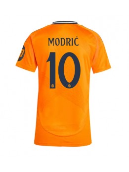 Real Madrid Luka Modric #10 Replika Borta Kläder Dam 2024-25 Kortärmad